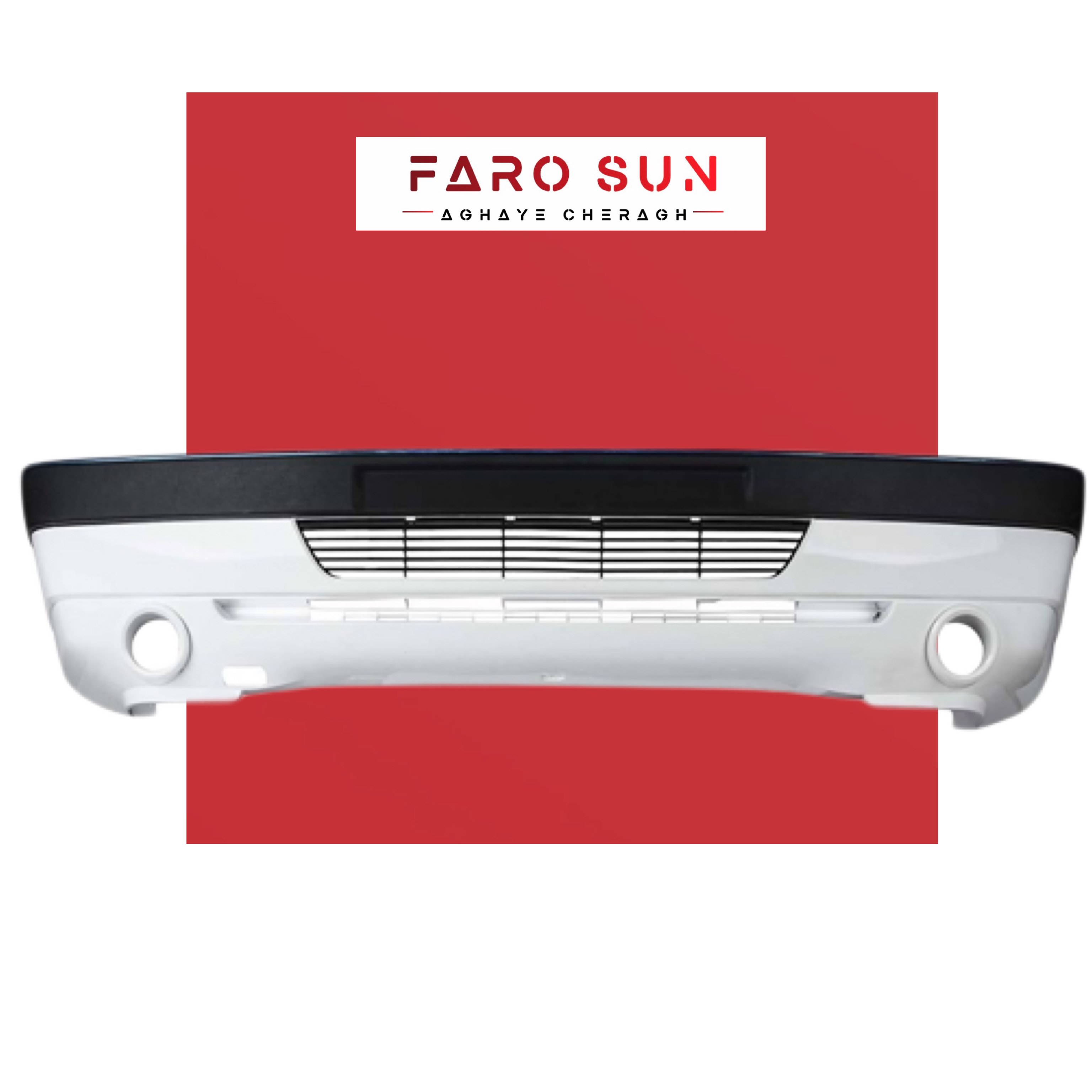 سپر جلوی پژو 405 Slx برند مهرخواه دیاق فلزی (رنگ سفید)